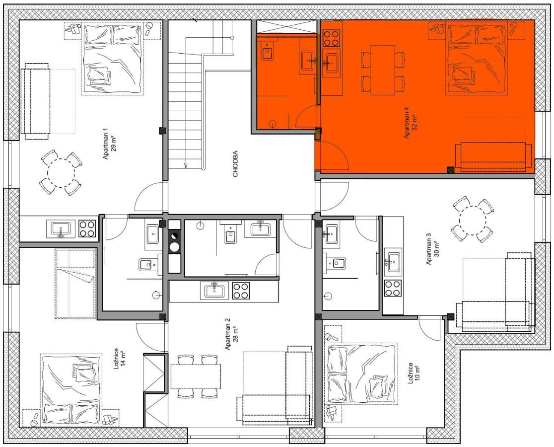 Apartmány Hacienda Boží dar Kültér fotó